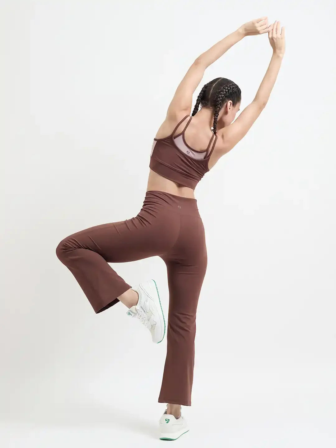 SG H1WL83371 Women Brown Legging