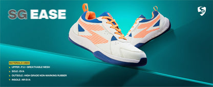 SG EASE Shoes White/Orange