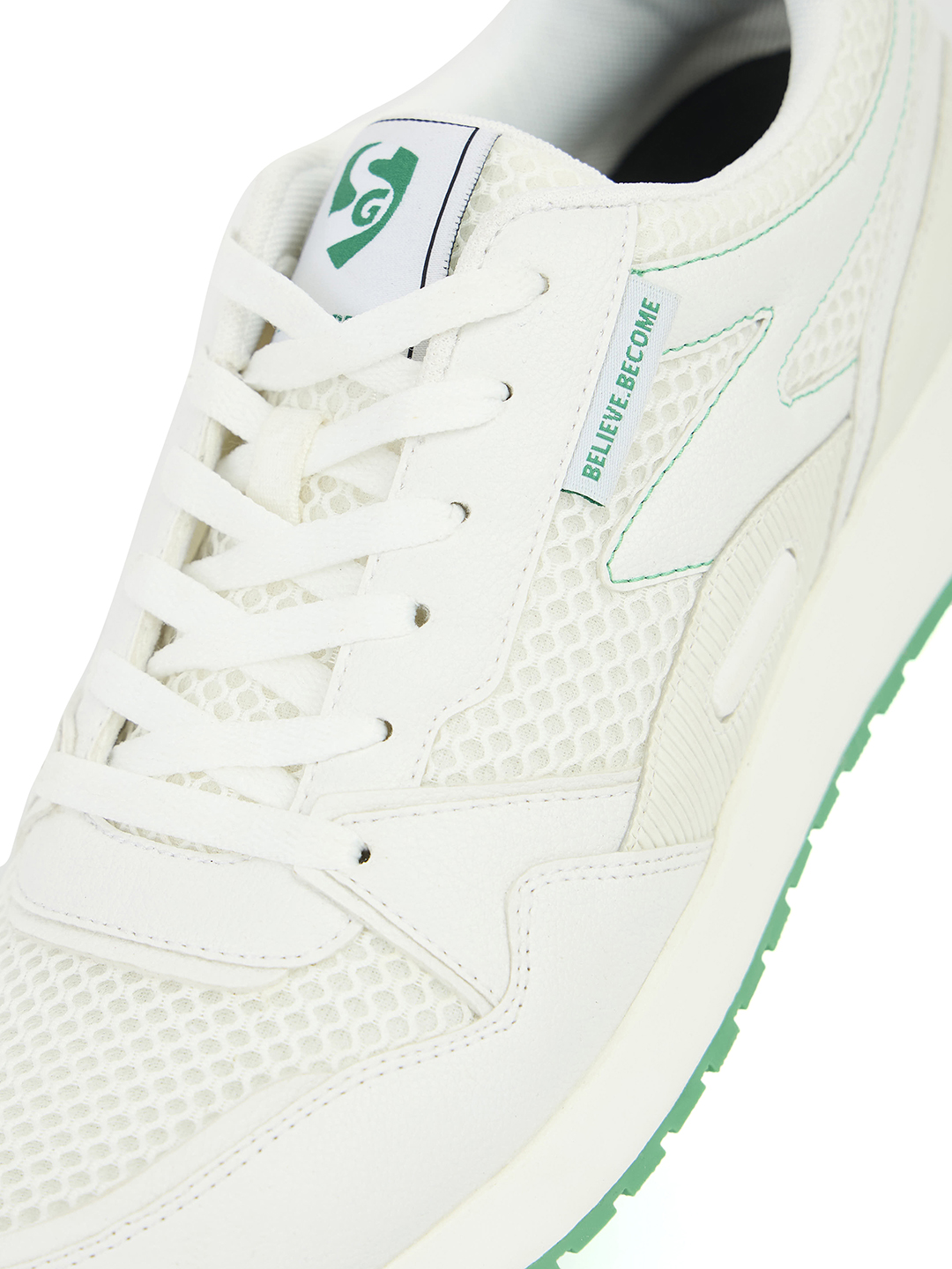 SG COSMOS Lifestyle Shoes - White/Green