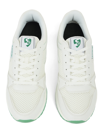 SG COSMOS Lifestyle Shoes - White/Green