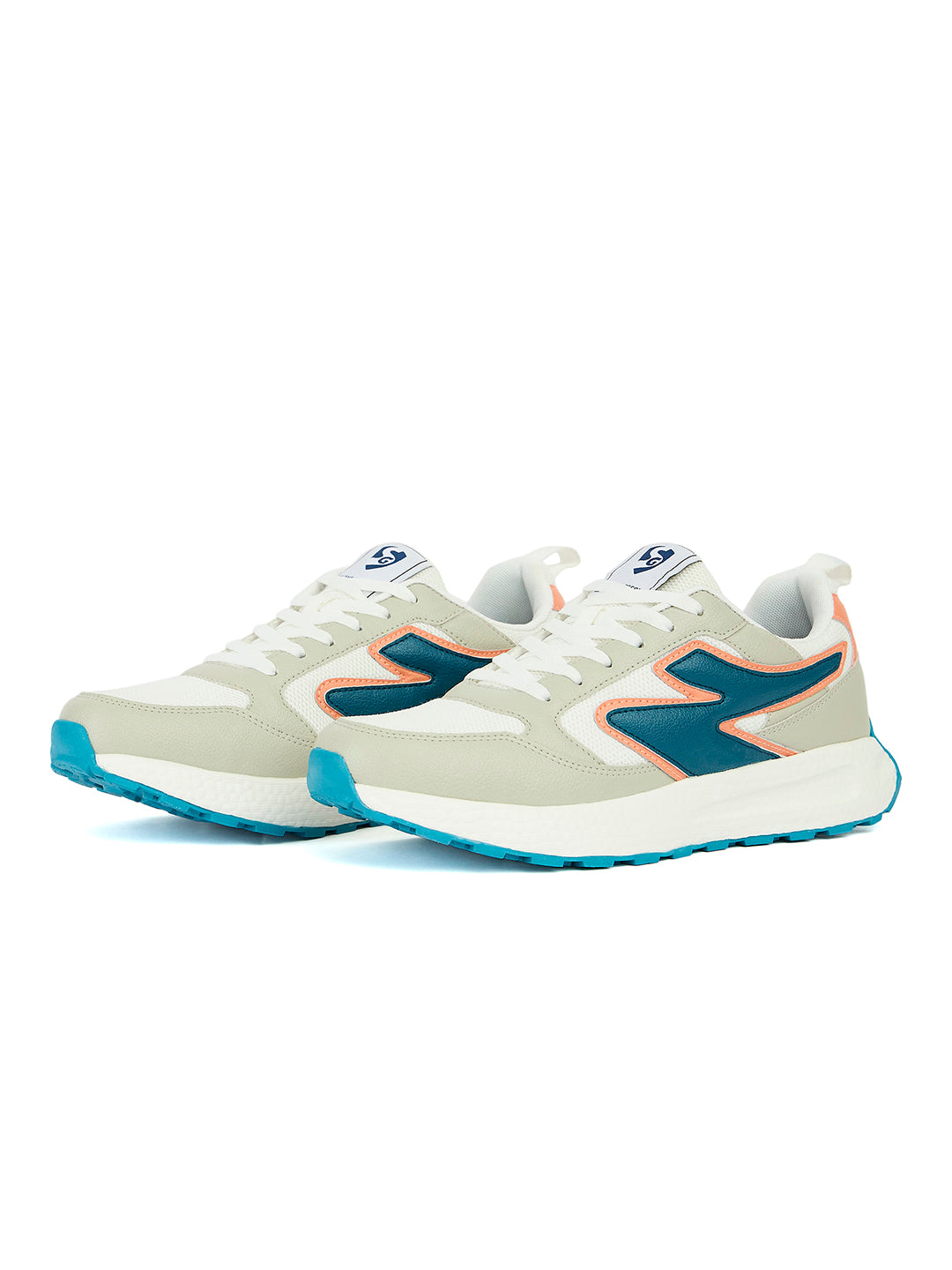 SG CREST Lifestyle Shoes - White/Green/Beige