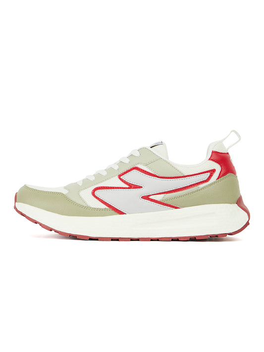 SG CREST Lifestyle Shoes - Red/White/Beige