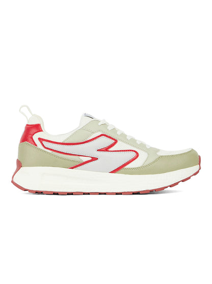 SG CREST Lifestyle Shoes - Red/White/Beige