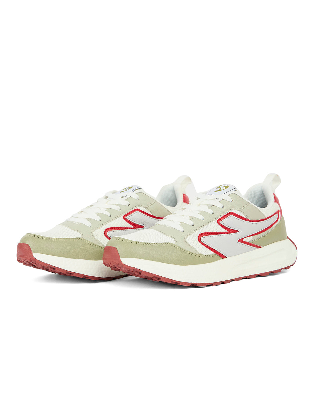 SG CREST Lifestyle Shoes - Red/White/Beige