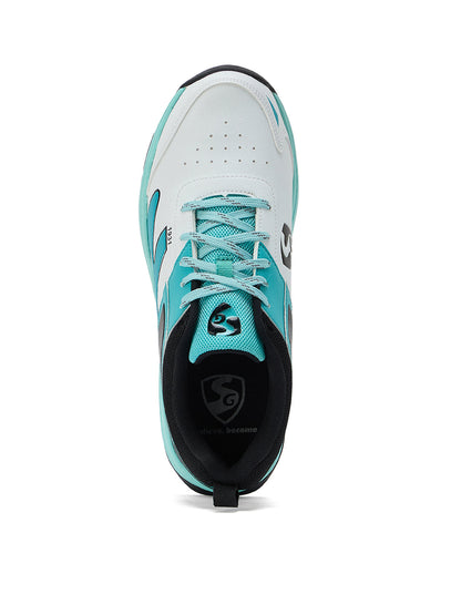 SG Impact Shoes White/Arctic Teal