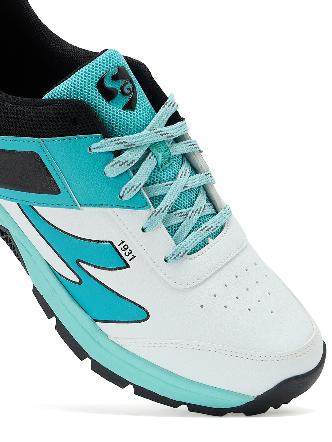SG Impact Shoes White/Arctic Teal