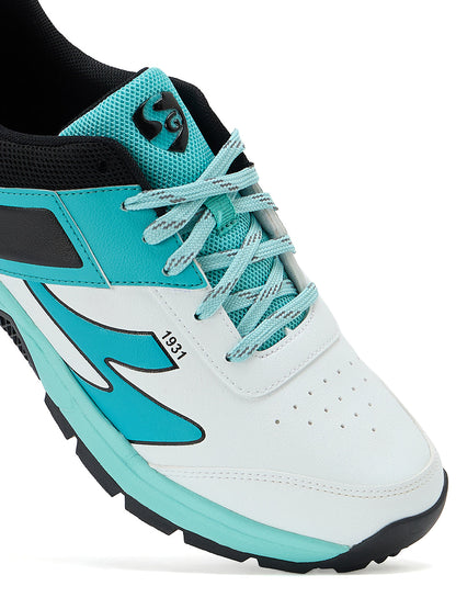 SG Impact Shoes White/Arctic Teal