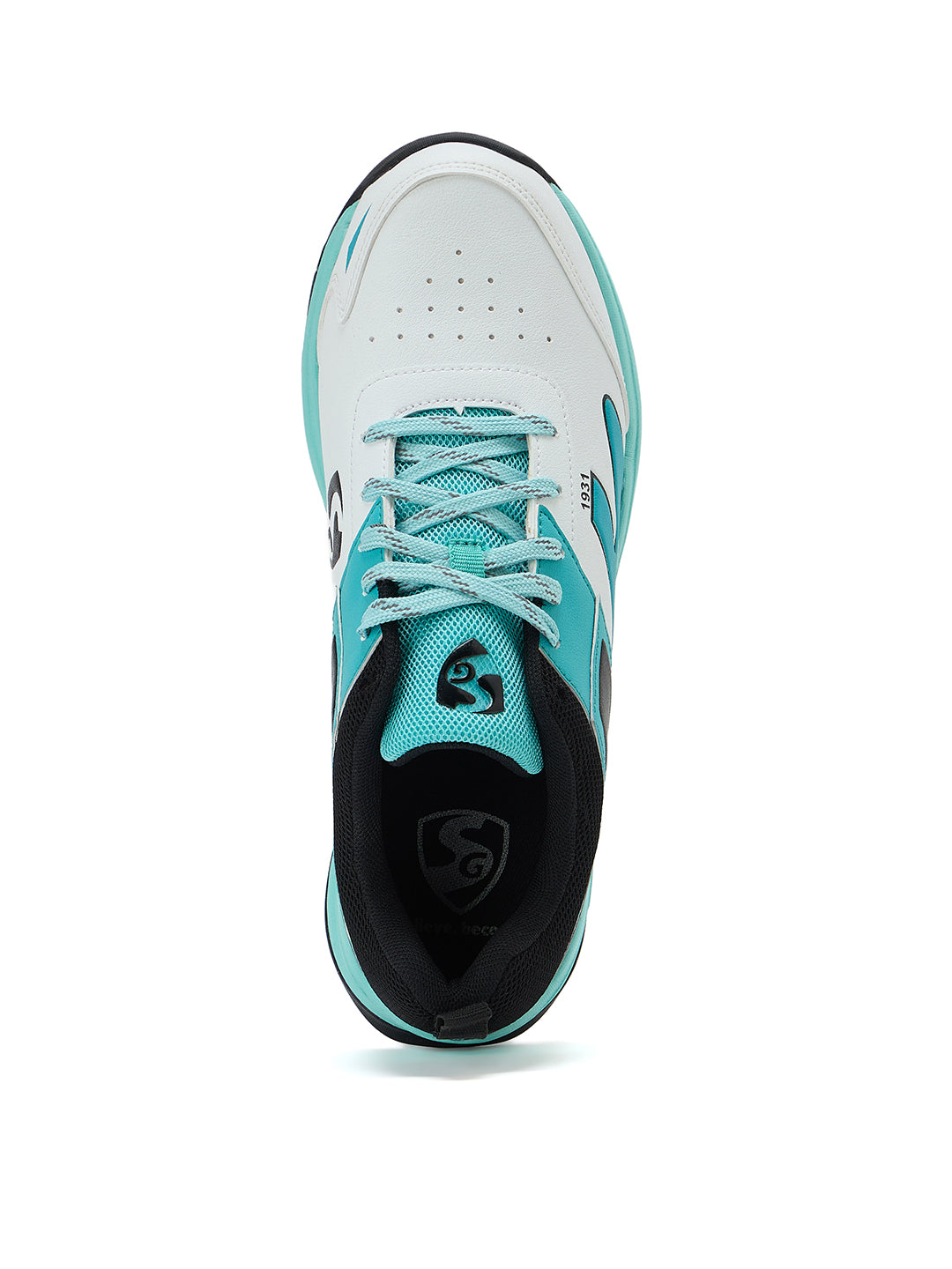 SG Impact Shoes White/Arctic Teal