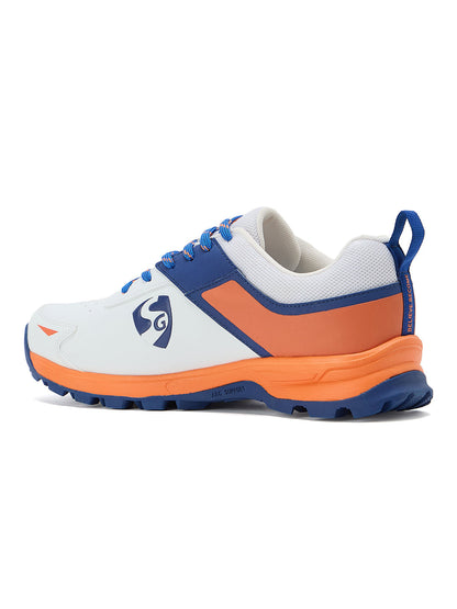 SG Impact Shoes White/Orange