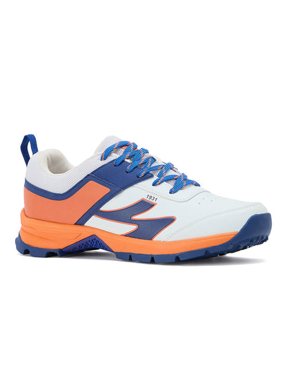 SG Impact Shoes White/Orange