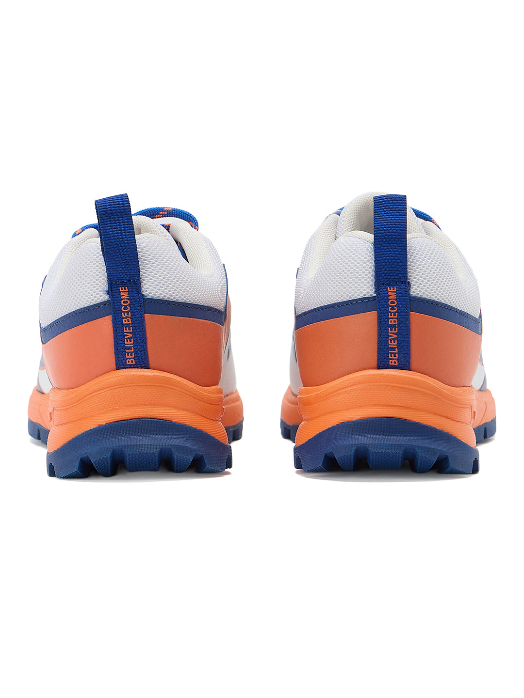 SG Impact Shoes White/Orange
