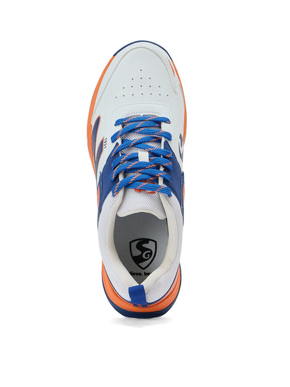 SG Impact Shoes White/Orange