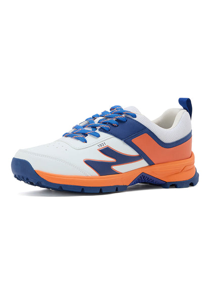 SG Impact Shoes White/Orange