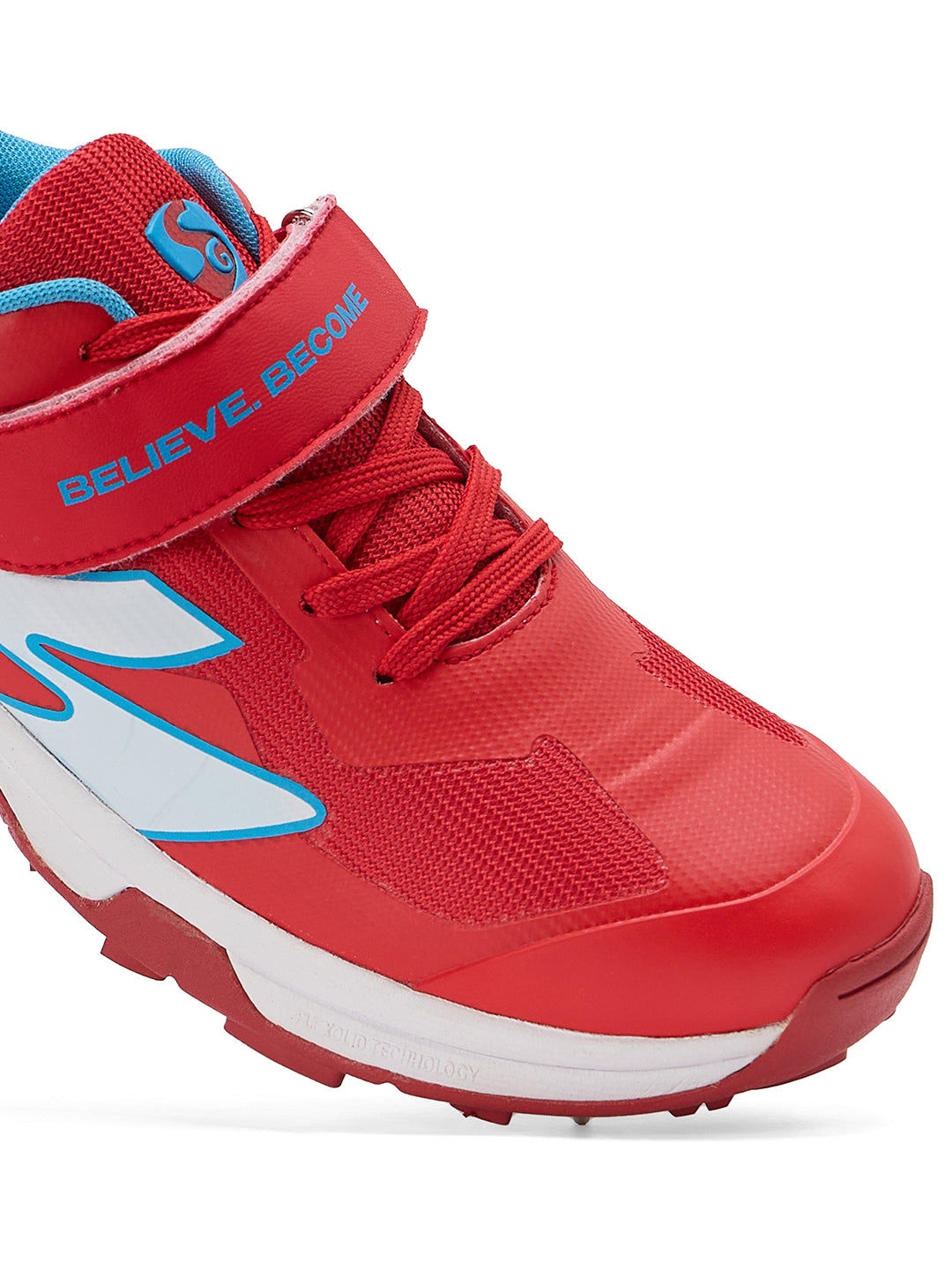 SG Vortex Spikes Shoes Neon Red