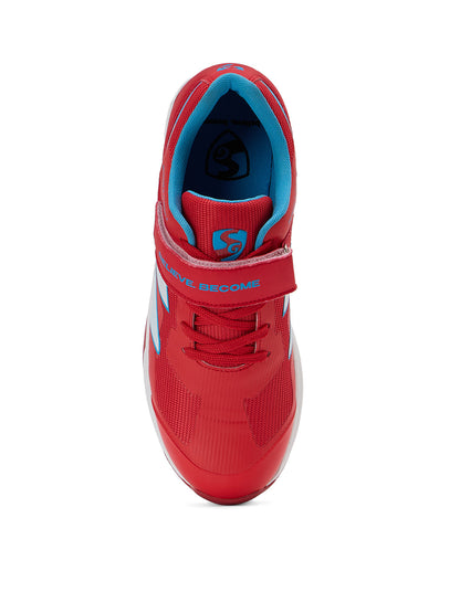 SG Vortex Spikes Shoes Neon Red