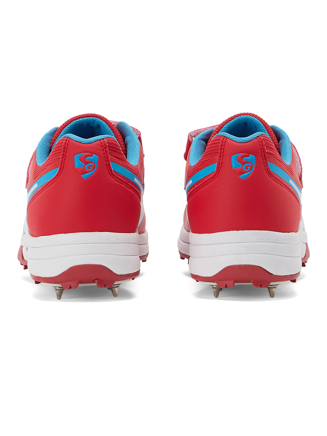 SG Vortex Spikes Shoes Neon Red