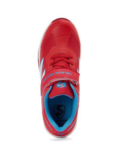 SG Vortex Spikes Shoes Neon Red