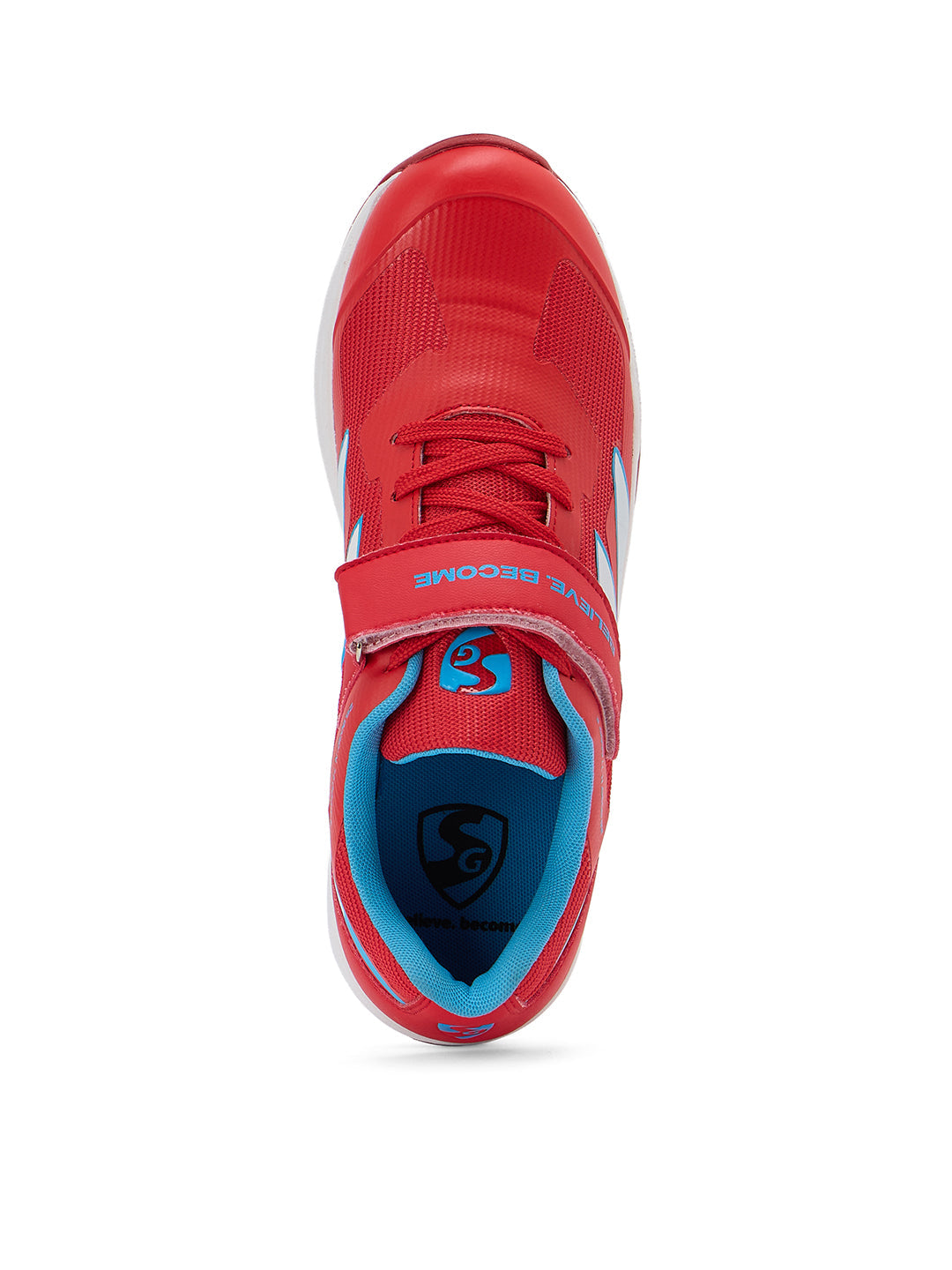 SG Vortex Spikes Shoes Neon Red