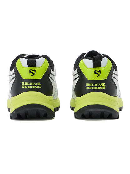 SG SCORER EDGE Shoes White/Volt green