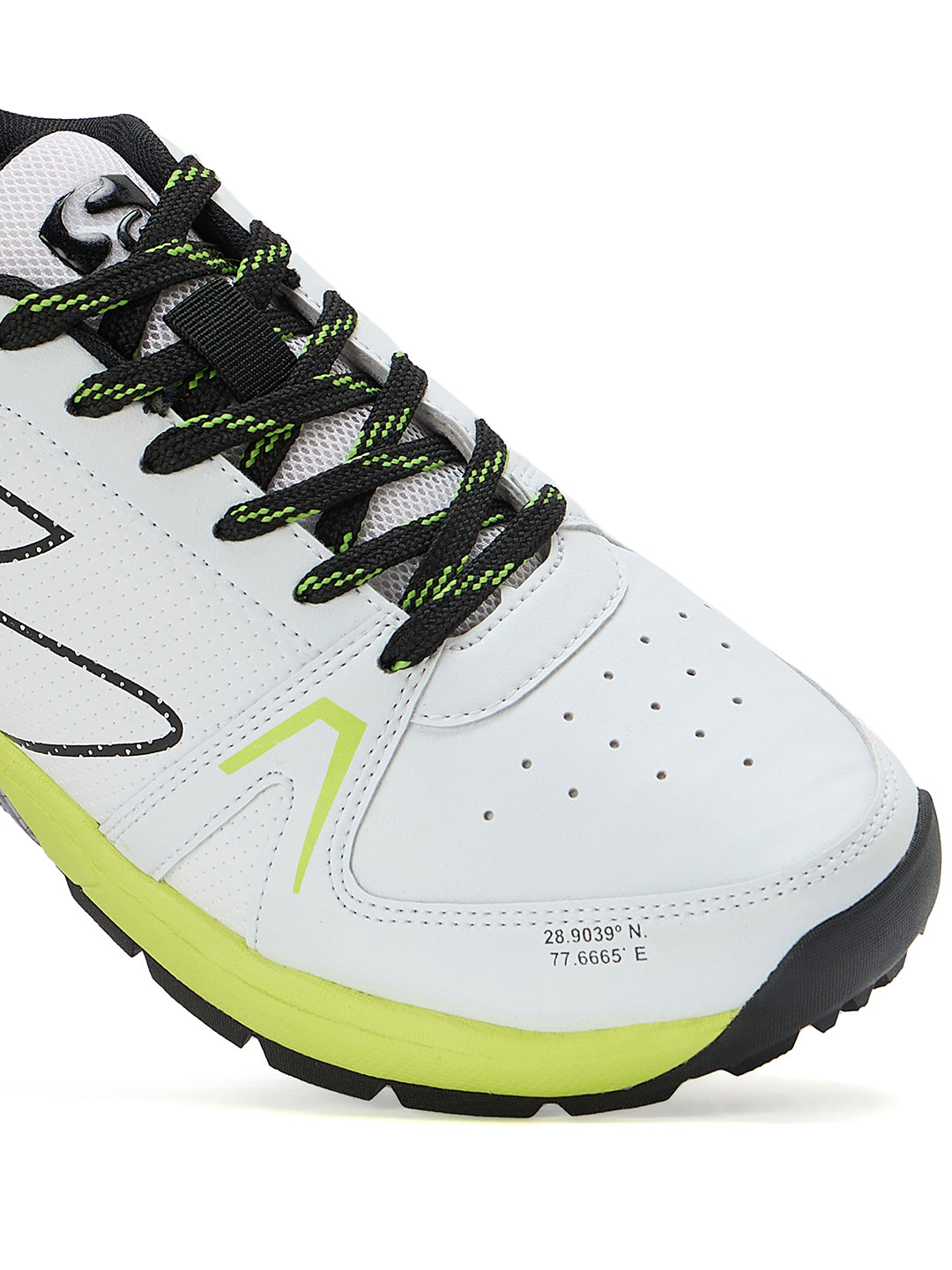 SG SCORER EDGE Shoes White/Volt green