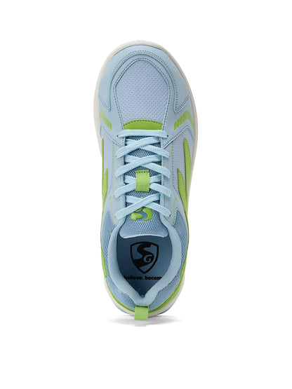 SG YORKER PRO Shoes BLUE/LIME GREEN