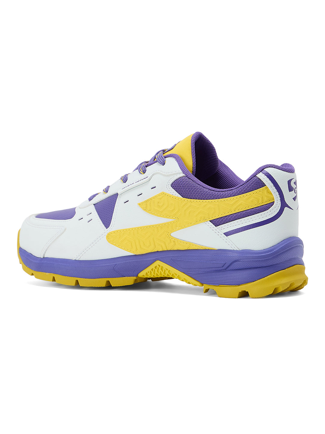 SG CLUB EVO Shoes White/Purple/Yellow