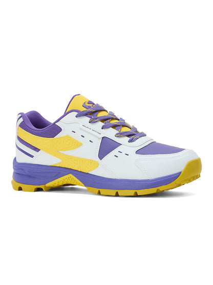 SG CLUB EVO Shoes White/Purple/Yellow