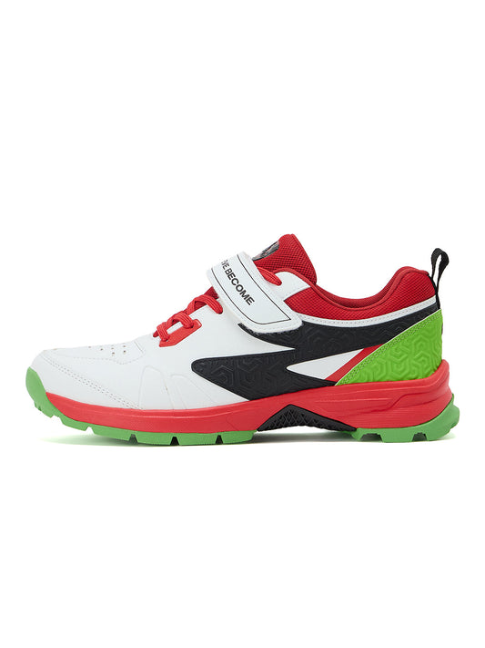 SG CENTURY PACE Shoes White/Red/Lime Green