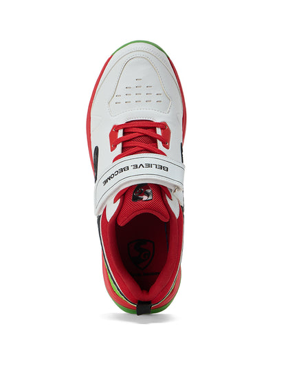 SG CENTURY PACE Shoes White/Red/Lime Green