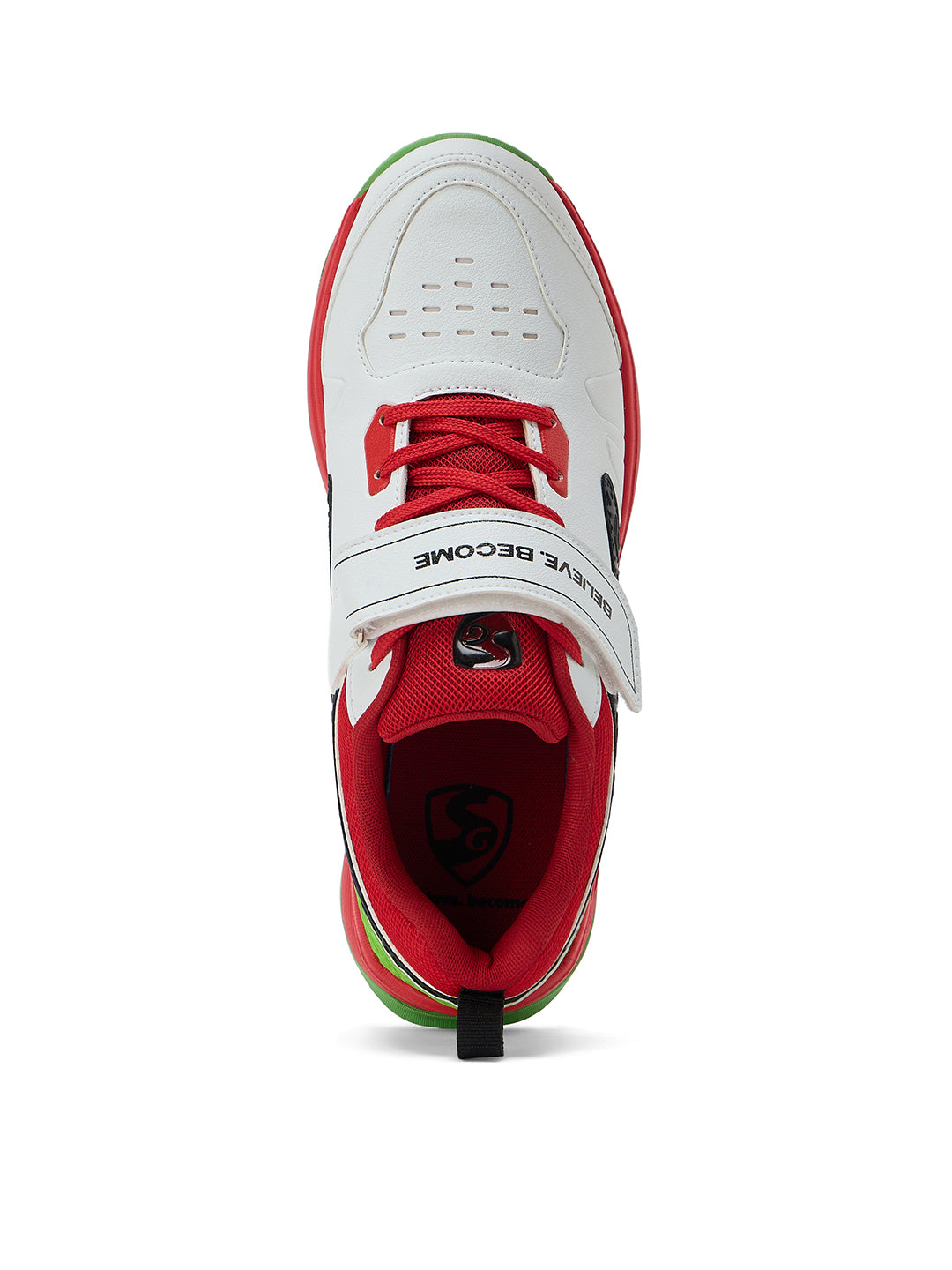 SG CENTURY PACE Shoes White/Red/Lime Green