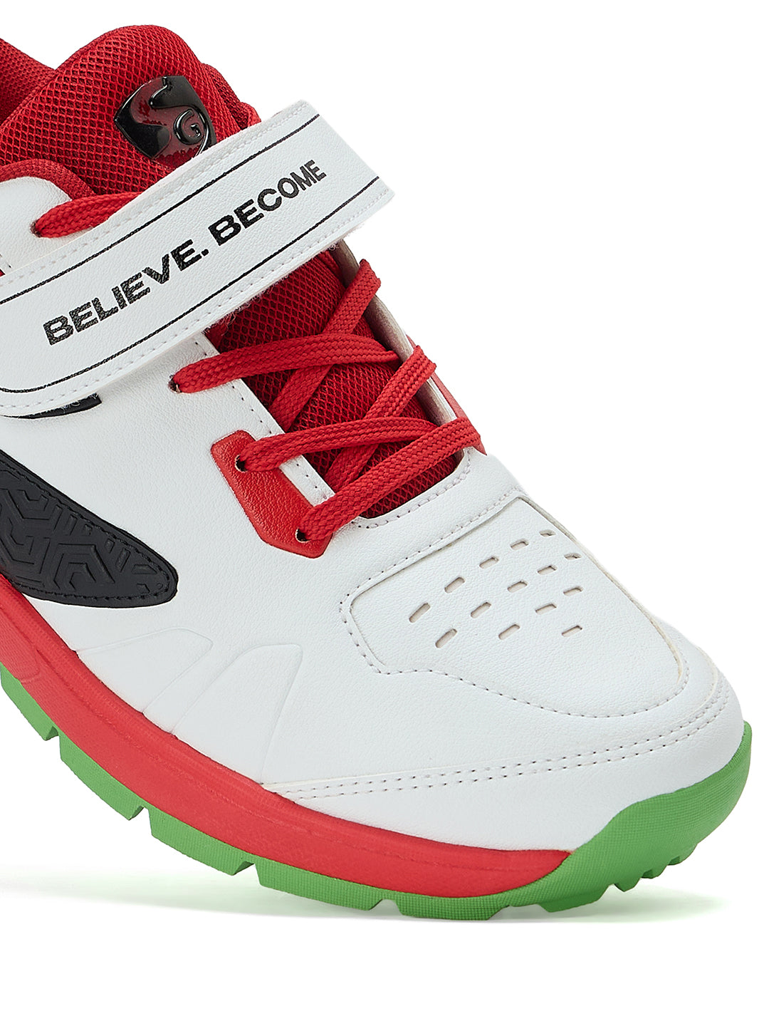 SG CENTURY PACE Shoes White/Red/Lime Green