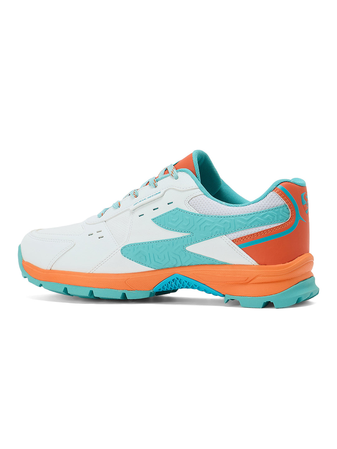 SG CLUB EVO Shoes White/Orange/Aqua