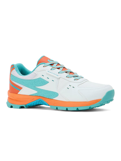 SG CLUB EVO Shoes White/Orange/Aqua