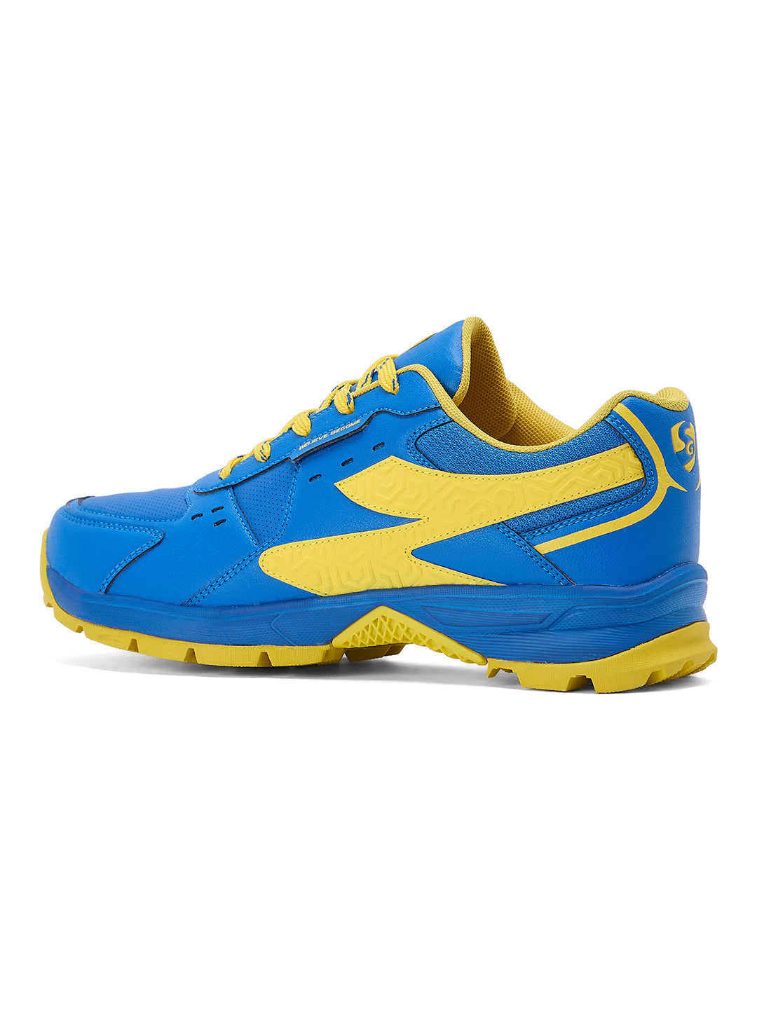 SG CLUB EVO Shoes India Blue/Yellow