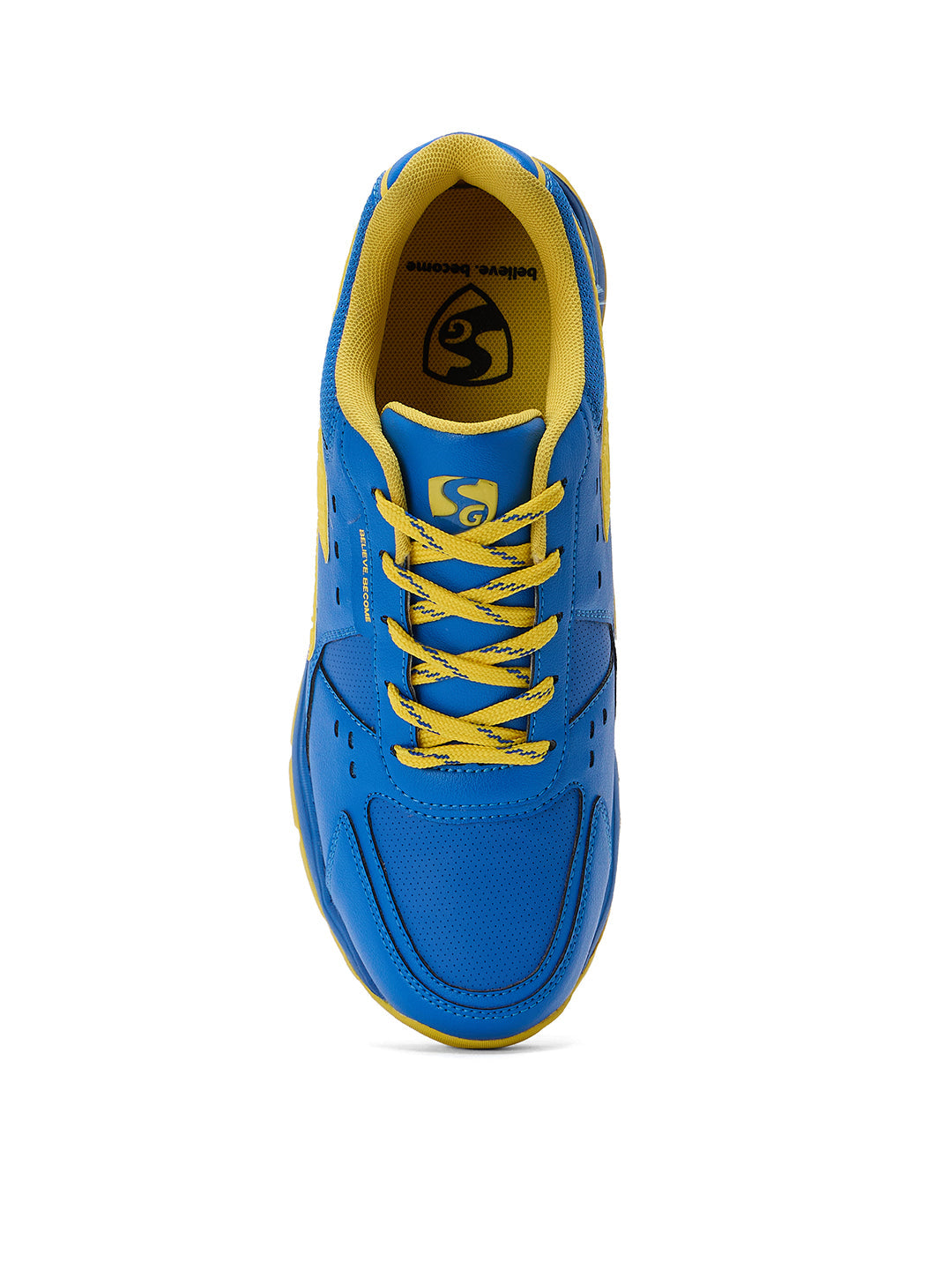 SG CLUB EVO Shoes India Blue/Yellow