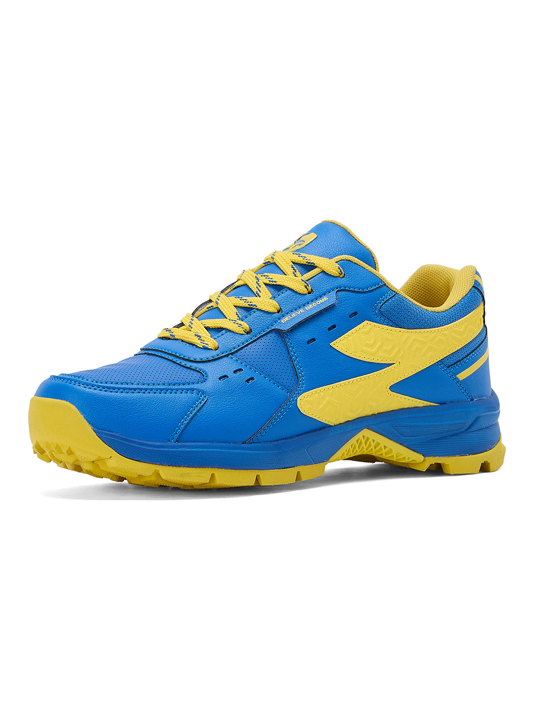SG CLUB EVO Shoes India Blue/Yellow