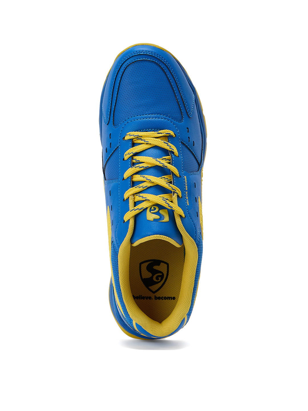 SG CLUB EVO Shoes India Blue/Yellow