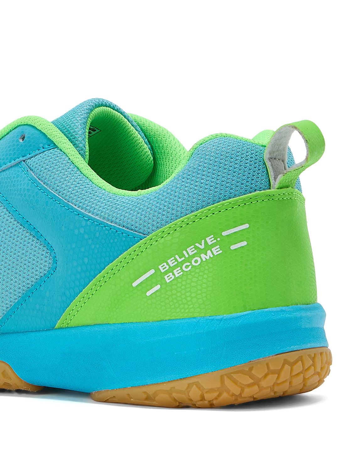 SG COURT PRO Shoes Aqua/Lime Green