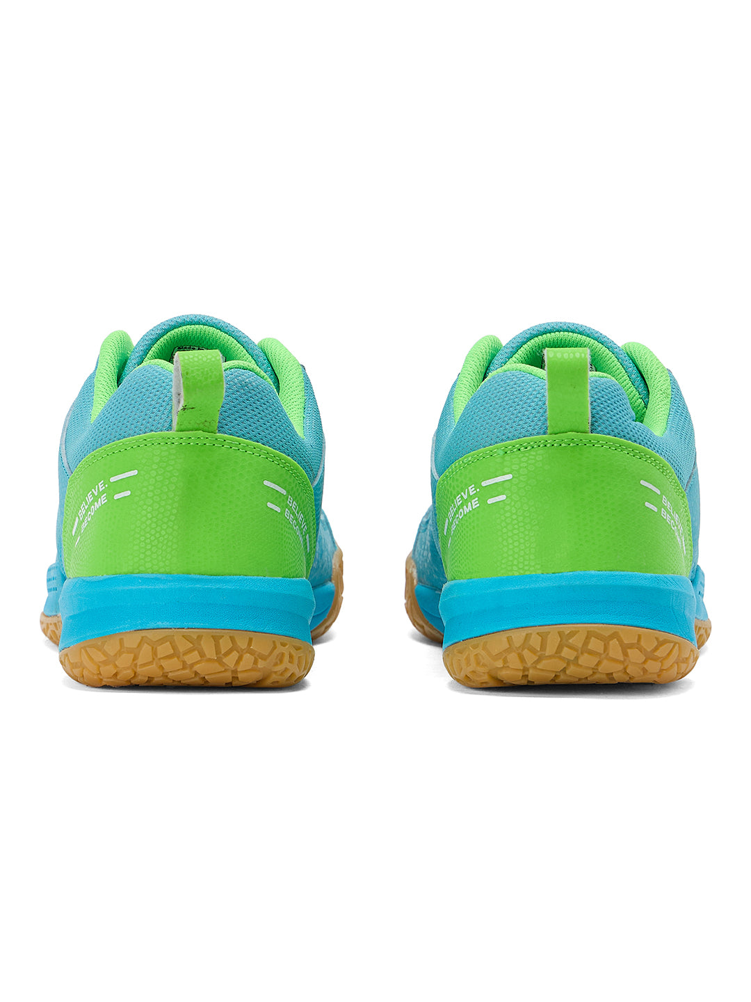 SG COURT PRO Shoes Aqua/Lime Green