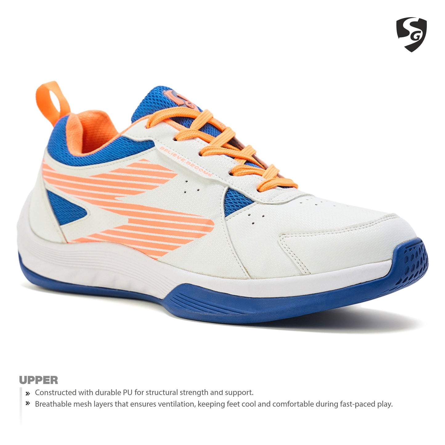 SG EASE Shoes White/Orange