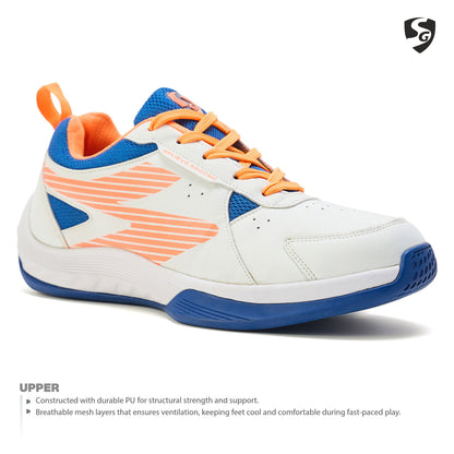 SG EASE Shoes White/Orange