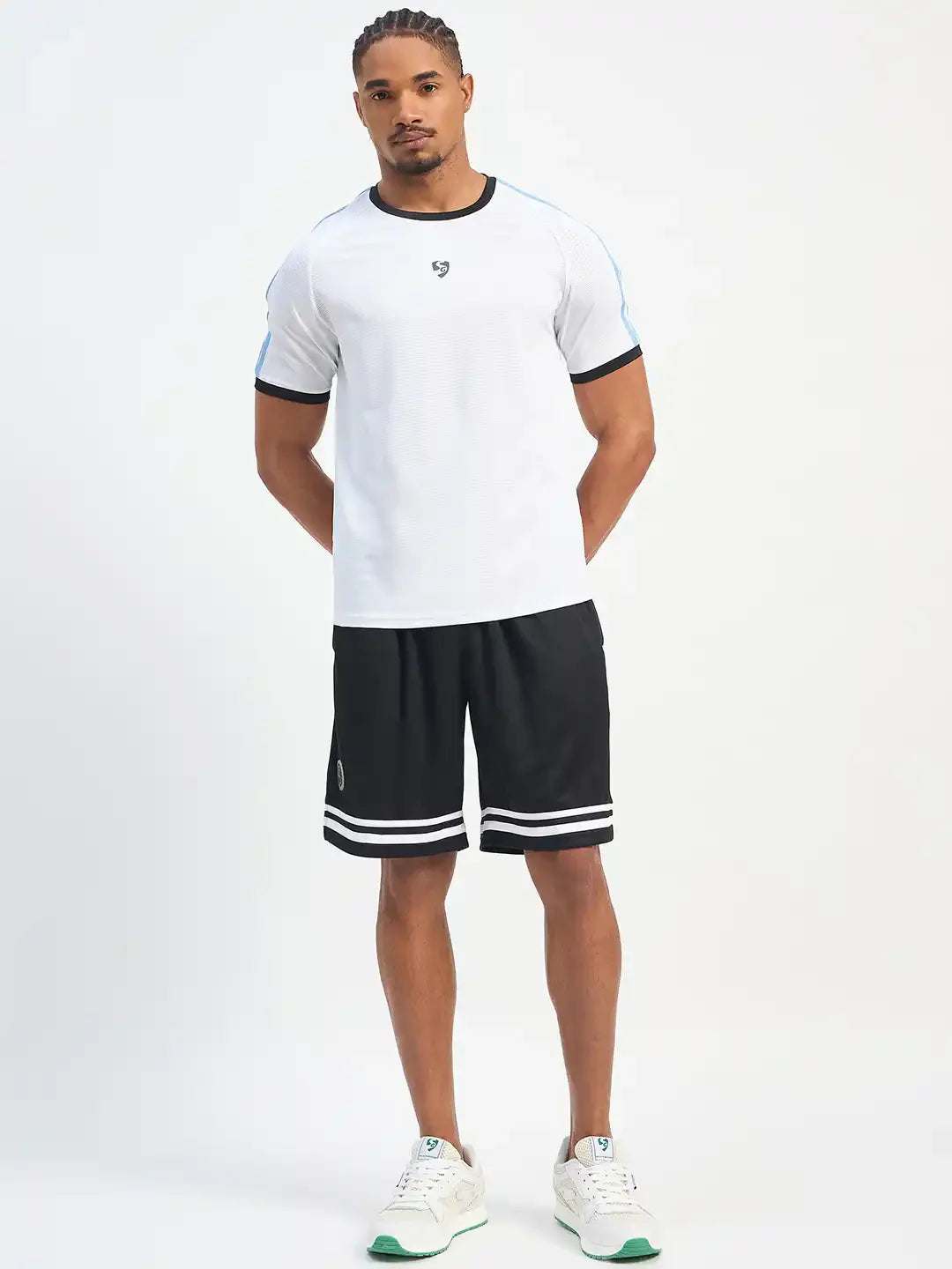 SG H1MT83691 Men White T-Shirt