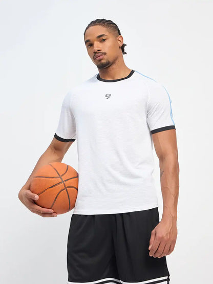 SG H1MT83691 Men White T-Shirt