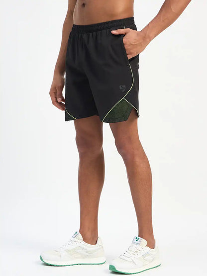 SG H2MS83931 Men Black Shorts