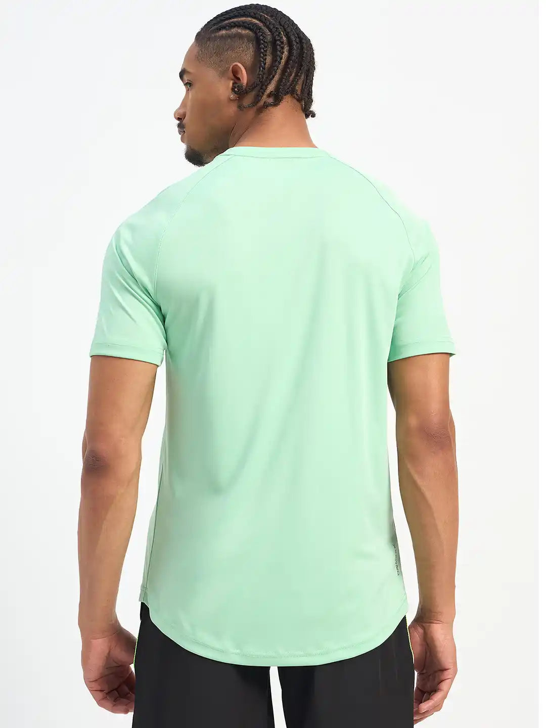 SG H1MT84221 Men Lime T-Shirt