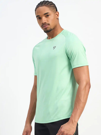 SG H1MT84221 Men Lime T-Shirt