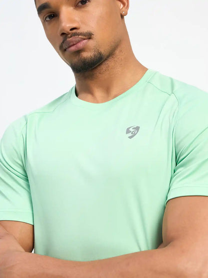 SG H1MT84221 Men Lime T-Shirt
