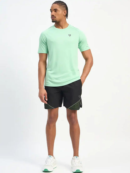 SG H2MS83931 Men Black Shorts