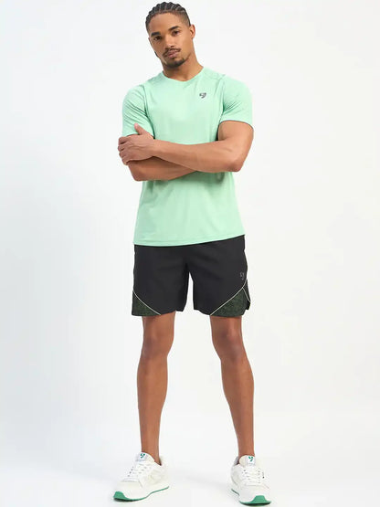 SG H1MT84221 Men Lime T-Shirt