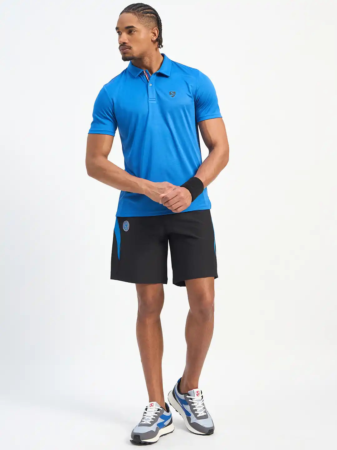 SG H1MS83901 Men Black Shorts